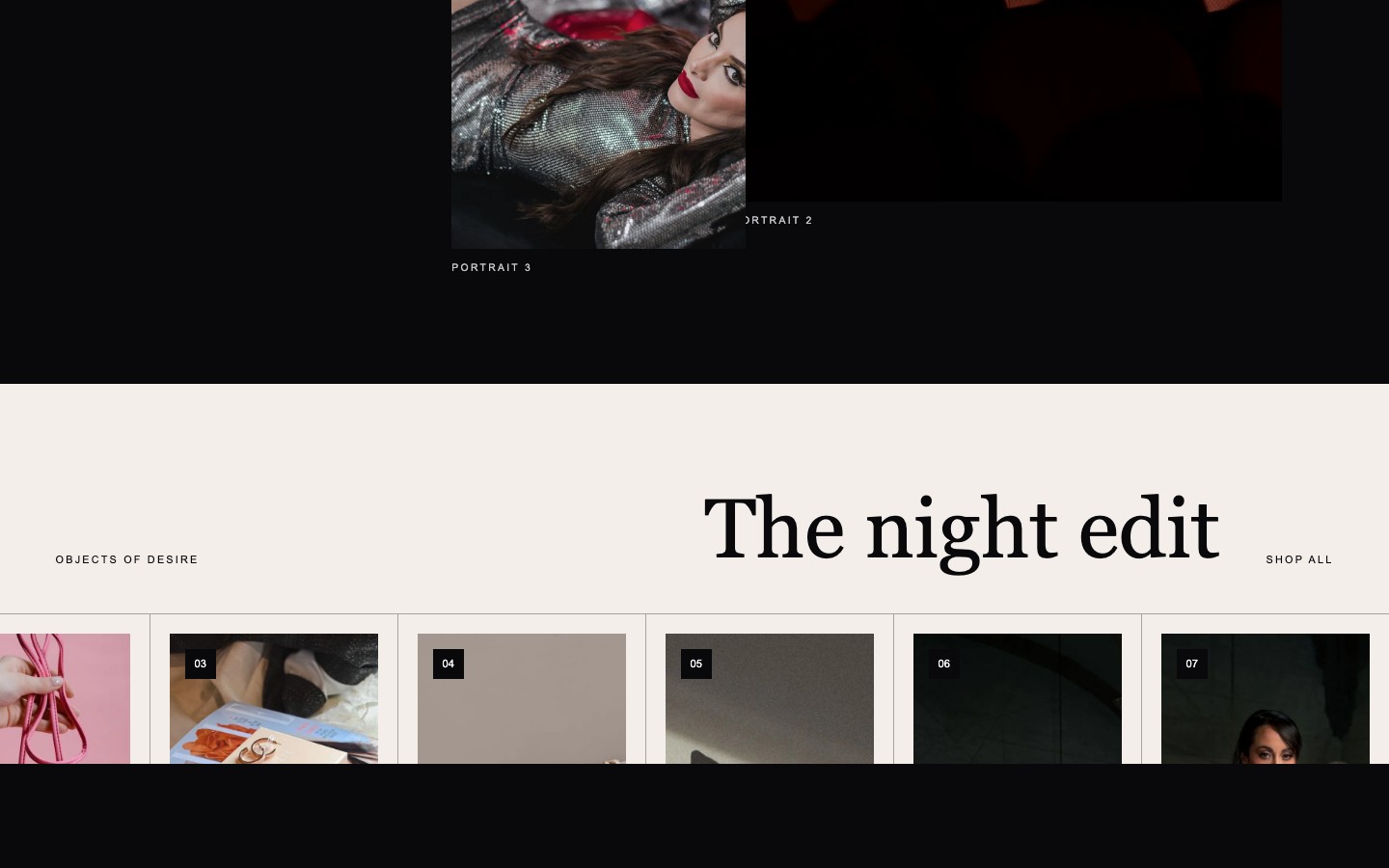 Ảnh chụp thực tế giao diện Fashion Nocturne Cinema