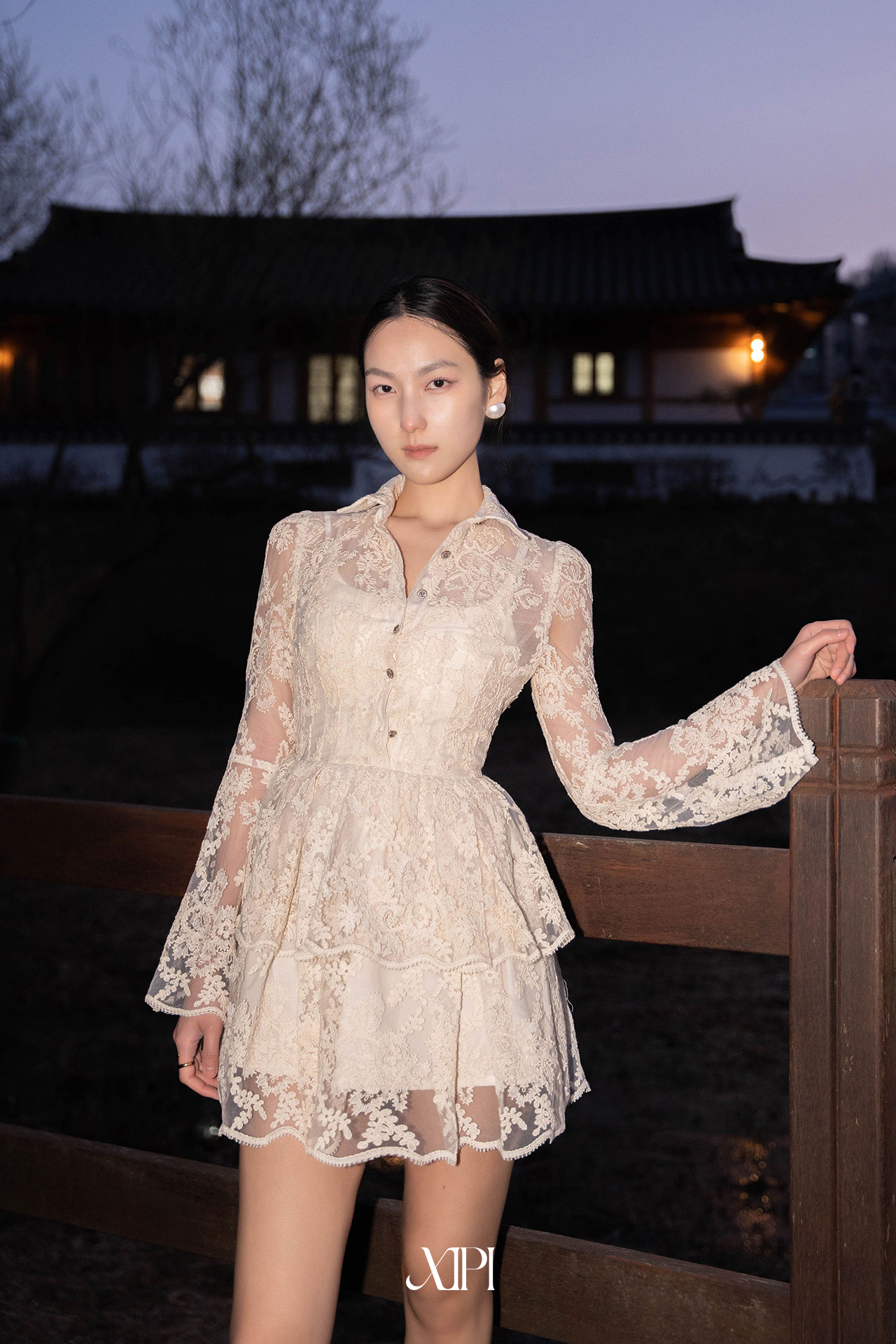 Váy Solei Polka Dress